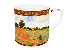 0170 MON2 Fine China Kulplu Bardak 300 ml - Coquelicots - KERVAN