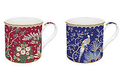 0178 ECLE 2'li Fine China Porselen Kulplu Bardak Seti 300 ml - KERVAN