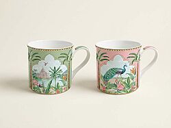 0178 PASA 2'li Fine China Porselen Kulplu Bardak Seti 300 ml - KERVAN