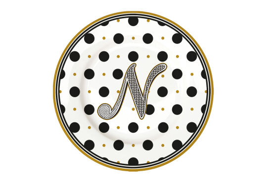 0284 LETN PORSELEN PASTA TABAĞI 19 CM. 