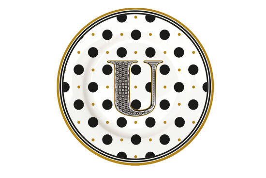 0284 LETU PORSELEN PASTA TABAĞI 19 CM. 