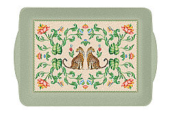 0530 JVIBNV Kulplu Tepsi 46 x 32 cm - KERVAN