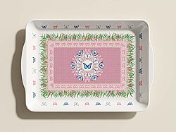 0530 SPARNV Kulplu Tepsi 46 x 32 cm - KERVAN