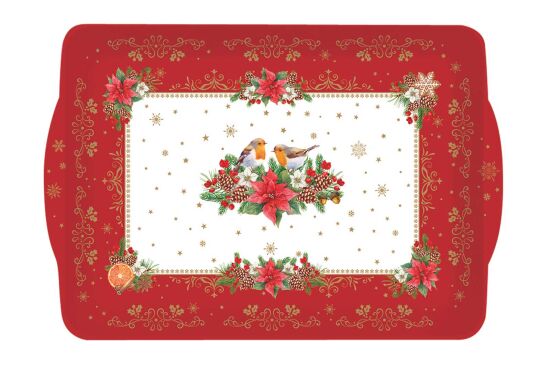 0531 CMELNV Kulplu Tepsi 33 x 22 cm - 1