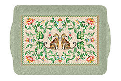 0531 JVIBNV Kulplu Tepsi 33 x 22 cm - KERVAN