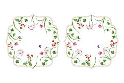 0572 ENPL 2'li Amerikan Servis Seti 34,5 x 34,5 cm - KERVAN