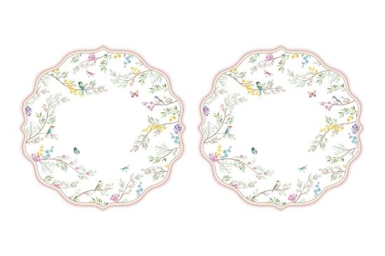 0573 BIME 2'li Amerikan Servis Seti 34,5 x 34,5 cm - 1