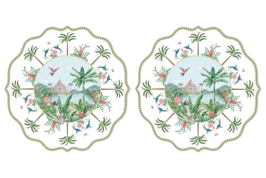 0573 PASA 2'li Amerikan Servis Seti 34,5 x 34,5 cm - 1