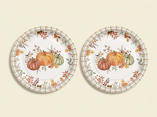 0575 HARV 2'li Amerikan Servis Seti 34,5 x 34,5 cm - 1