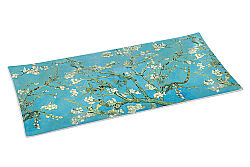 0637 VAN5 Cam Tepsi 36 x 17 cm - Almond Blossom - KERVAN