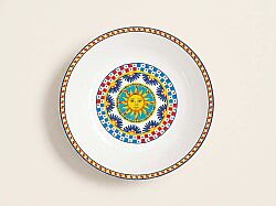 0914 SICI Porselen Yemek Tabağı 20,5 cm - KERVAN