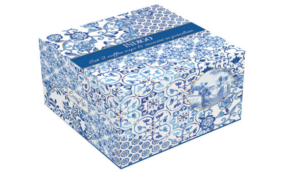 0921 DIGO 2'Lİ PORSELEN KAHVE FİNCAN 110 ML VE TABAĞI SETİ - 2