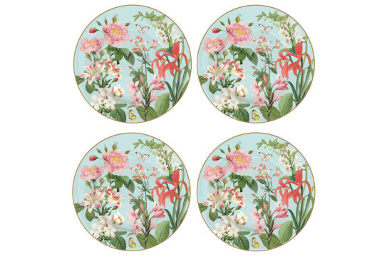 0924 BGAR 4'LÜ PORSELEN PASTA TABAĞI Ø 19 CM - 1