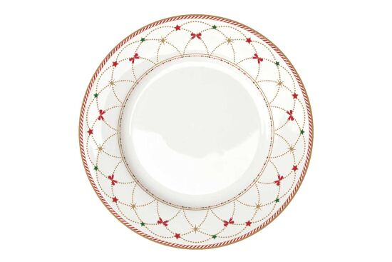 0942 NTWI Porselen Servis Tabağı Ø 26,5 cm - 1