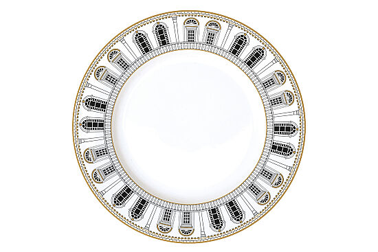 0942 PLZO Porselen Servis Tabağı Ø 26,5 cm - 1