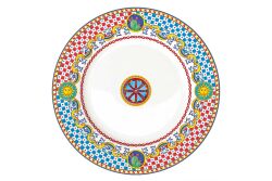 0942 SICI Porselen Servis Tabağı 26,5 cm - KERVAN