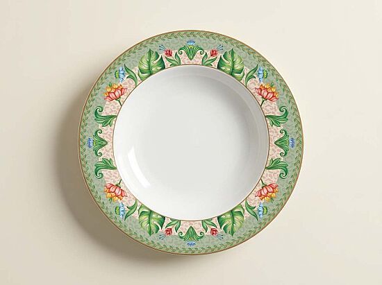 0943 JVIB Porselen Yemek Tabağı Ø 21,5 cm - 1