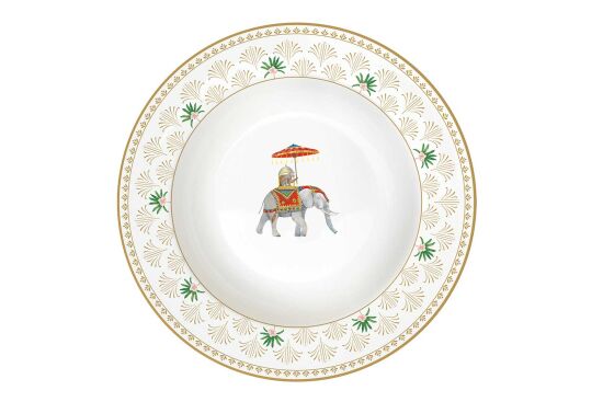 0943 MARA Porselen Yemek Tabağı 21,5 cm - 1