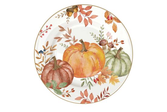 0944 HARV Porselen Pasta Tabağı 19 cm - 1