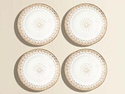 1100 FESV 4'LÜ PORSELEN PASTA TABAĞI Ø 19 CM - KERVAN