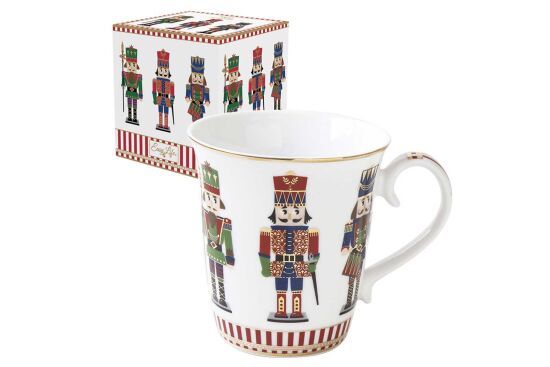 1101 NUTC Porselen Kulplu Bardak 275 ml - 1