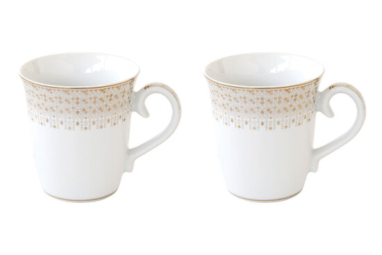 1102 FESV 2'Lİ PORSELEN MUG 275 ML SETİ - 1