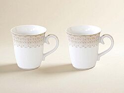 1102 FESV 2'Lİ PORSELEN MUG 275 ML SETİ - KERVAN