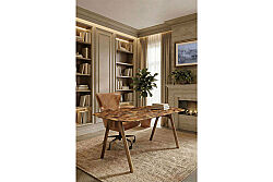 1106-ZY-1D DAMON OFİS SANDALYESİ KAHVE B65 64x73x88cm - 3