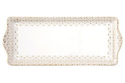 1109 FESV PORSELEN KEK SERVİS 35 CM X 15 CM - KERVAN
