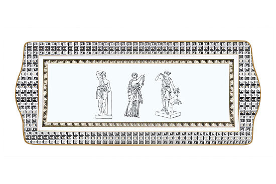 1109 PALL Porselen Sunumluk 35 x 15 cm - 1