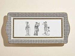1109 PALL Porselen Sunumluk 35 x 15 cm - KERVAN