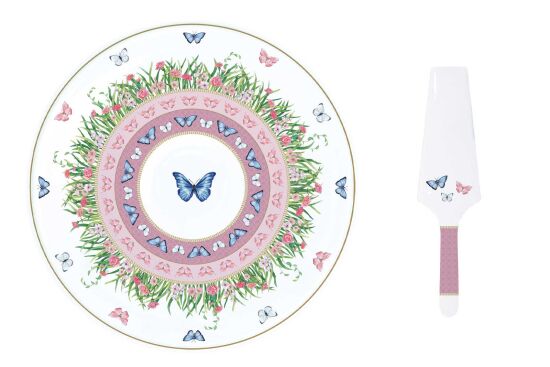 1112 SPAR Porselen Sunumluk Dilimleyicili 32 cm - 1