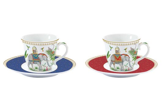 1175 MARA 2'li Porselen Kahve Fincan Seti 80 ml - 1