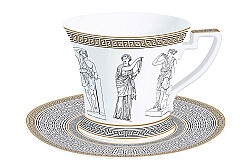 1186 PALL Porselen Fincan 200 ml ve Tabağı - KERVAN