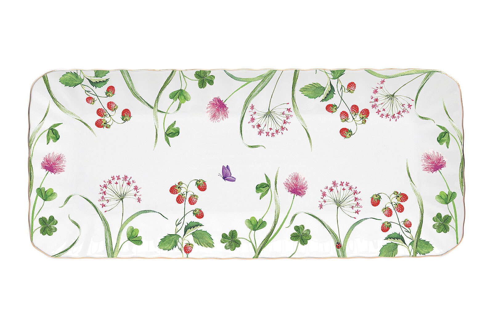 1289 ENPL Porselen Sunumluk 36 x 16 cm