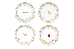 1372 FGAR 2'li Porselen Pasta Tabağı Seti 16 cm - KERVAN