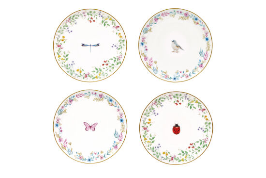 1372 FGAR 2'li Porselen Pasta Tabağı Seti 16 cm - 1