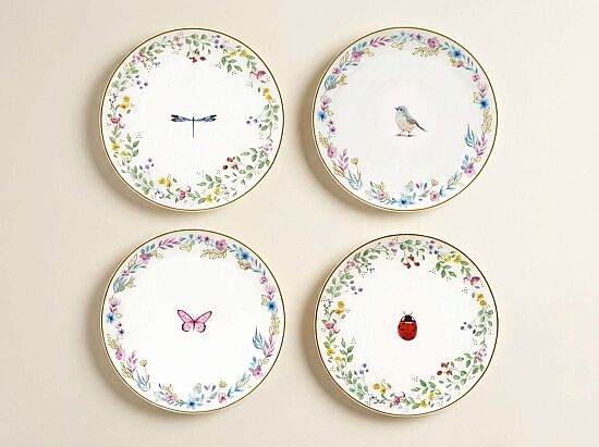 1372 FGAR 2'li Porselen Pasta Tabağı Seti 16 cm - 1