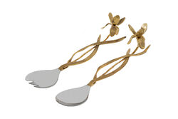 KERVAN - 14890 2'LI SERVIS GOLD IRIS KOLEKSIYON 35x5x7cm