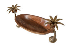 14996 OVAL TEPSI PALMIYE KOLEKSIYON 40x18x30cm - 2