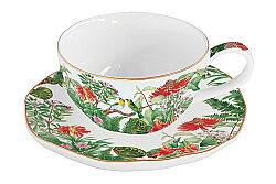 1589 EXCA PORSELEN FİNCAN 250ML & TABAK - KERVAN