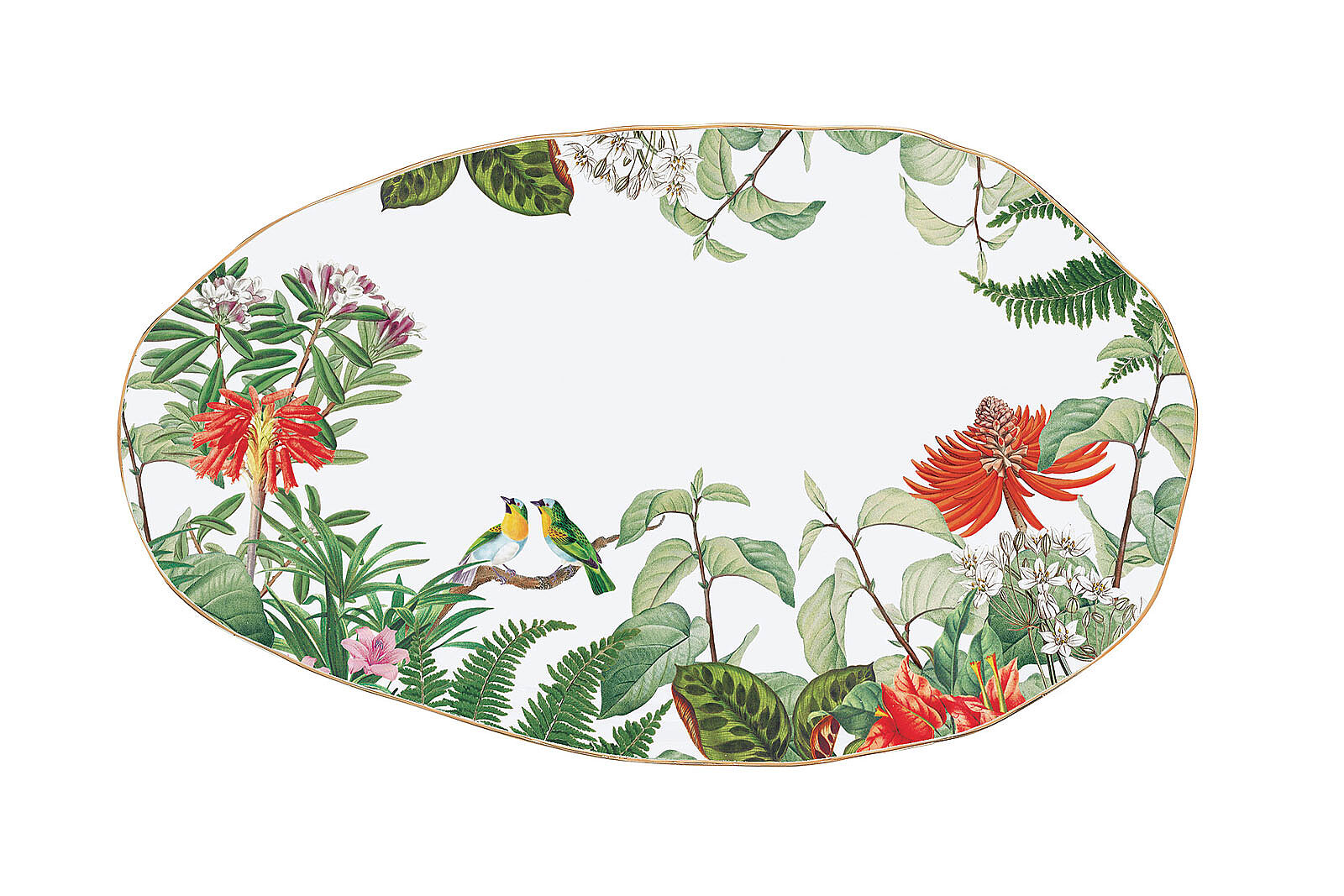 1591 EXCA PORSELEN SERVİS TABAĞI 36CM X 21,5CM