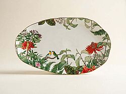 1591 EXCA PORSELEN SERVİS TABAĞI 36CM X 21,5CM - KERVAN