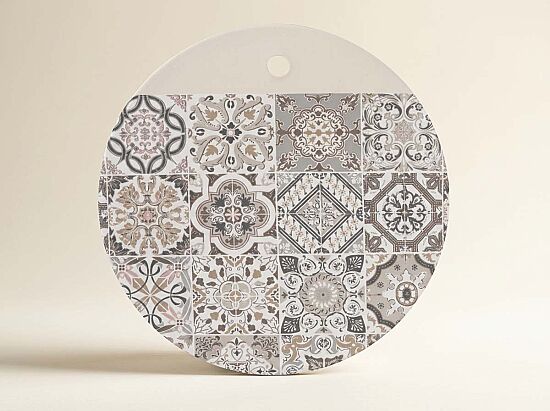 1669 CADG PEYNİR TABAĞI Ø 22 CM - GRİ - 1