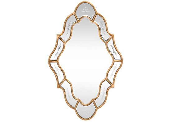 16F-639 AYNA GOLD 91x61x2.2cm(IC OLCU:47x68cm) - 1