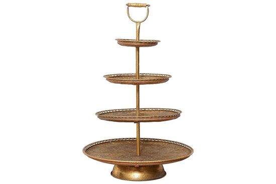 182821-K223 METAL DEKORATIF STAND 38x38x79cm