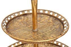 182821-K223 METAL DEKORATIF STAND 38x38x79cm - Thumbnail