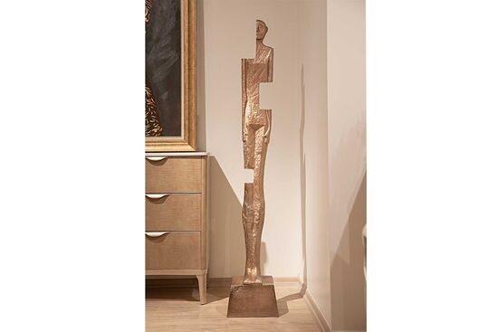 24296 DEKORATIF HEYKEL ŞAMPANYA 26x27x167cm - 3