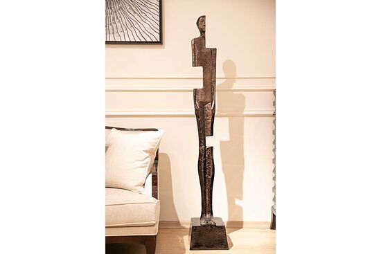 24297 DEKORATIF HEYKEL KAHVE 26x27x167cm - 2