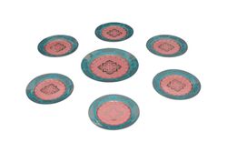 TABAK - 2648BB-26PP-10.5 PASTA SETI YESIL (1ADET 27cm- 6ADET 20cm TABAK)